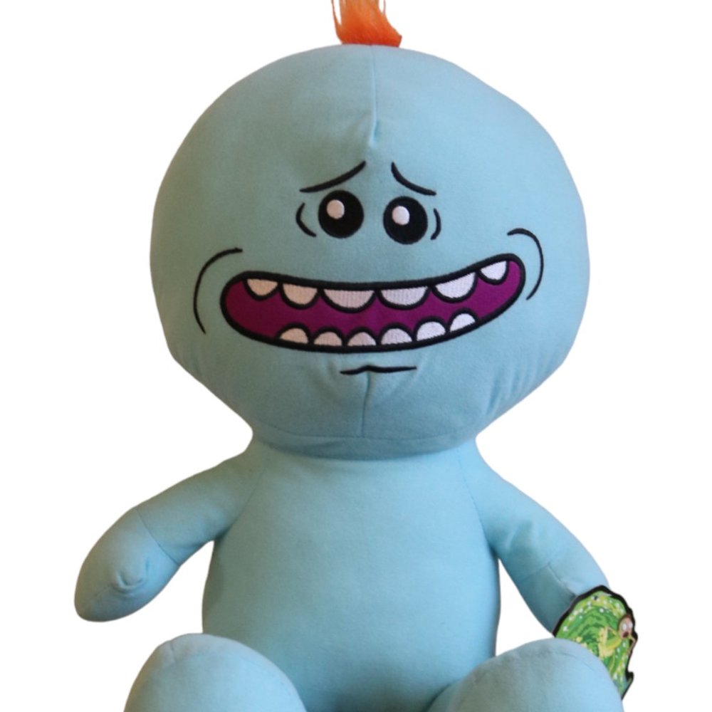 Rick and Morty Adult Swim Plush Stuffed 17" Mr. Meeseeks Licensed New
